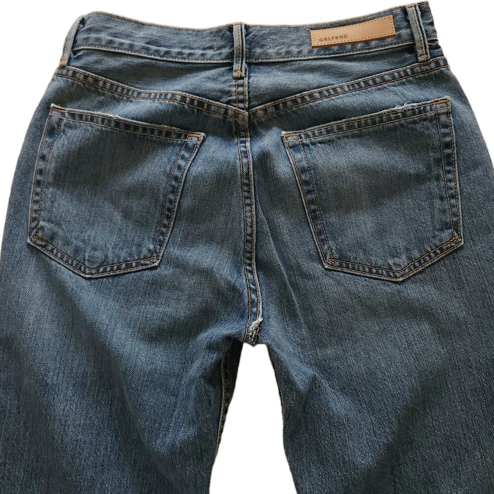 GRLFRND Karolina high rise skinny cropped jeans in Forget Me Never Size 28 NEW - Picture 3 of 10